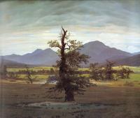 Friedrich, Caspar David - Landscape with Solitary Tree